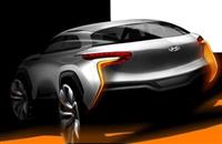 Hyundai lộ SUV concept mới