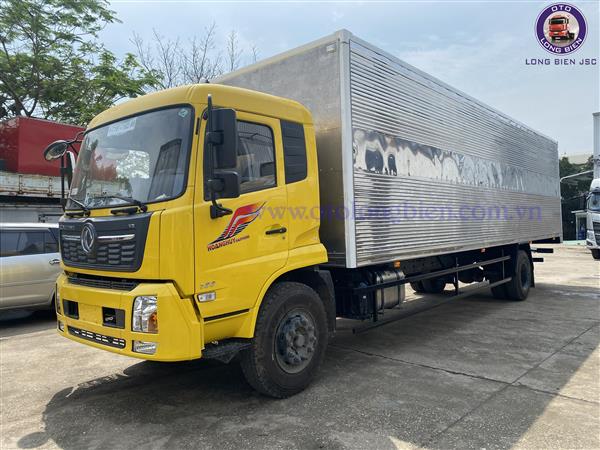 Xe tải thùng kín Dongfeng thùng Palet inox 9,7m 2023