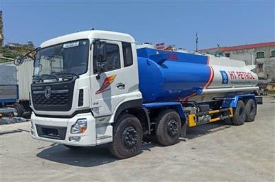 Xe bồn chở xăng dầu 4 chân Dongfeng 22 khối 2026