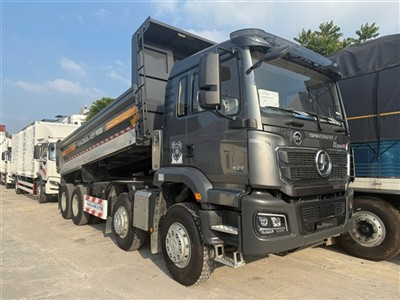Xe ben 4 chân Shacman 400hp thùng U 2026
