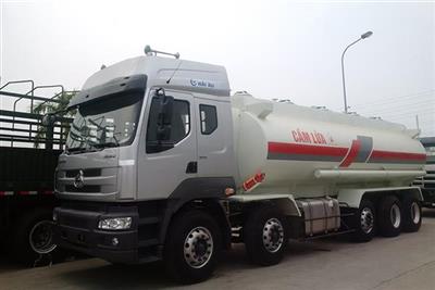 Xe bồn chở xăng dầu - Xe xitec chở xăng dầu 5 chân 26m3 (khối) Chenglong