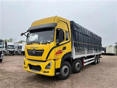 Xe tải thùng 4 chân Dongfeng KL340 tải 17,5 tấn nóc cao 2025-2026